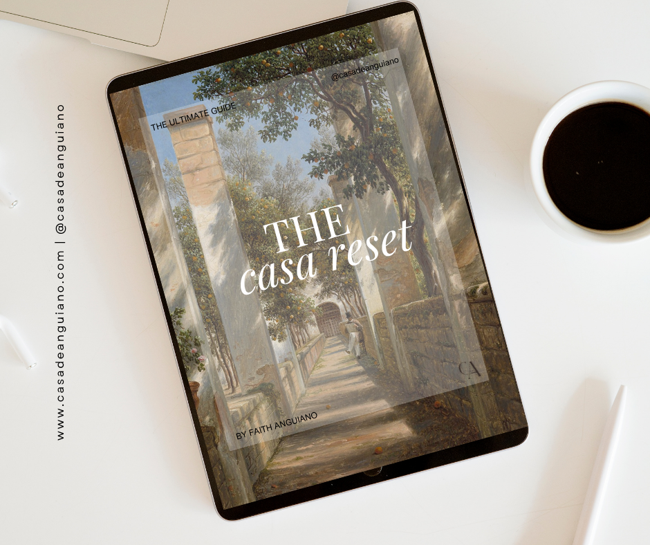 The Casa Reset: A 7-Day Soft Life Rebuild